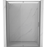 Mexen Exo-R drzwi prysznicowe uchylne 135 cm, transparent, gun metal - 819-135-000-95-00