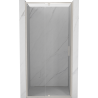 Mexen Exo-R drzwi prysznicowe uchylne 100 cm, transparent, nikiel szczotkowany - 819-100-000-97-00