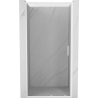 Mexen Exo-S drzwi prysznicowe rozsuwane 110 cm, transparent, białe - 8151-110-000-20-00