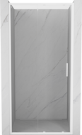 Mexen Exo-S drzwi prysznicowe rozsuwane 110 cm, transparent, białe - 8151-110-000-20-00