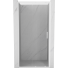 Mexen Exo-S drzwi prysznicowe rozsuwane 120 cm, transparent, białe - 8151-120-000-20-00