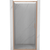 Mexen Exo-S drzwi prysznicowe rozsuwane 105 cm, transparent, miedź szczotkowana - 8151-105-000-65-00