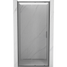 Mexen Exo-S drzwi prysznicowe rozsuwane 100 cm, transparent, gun gray szczotkowany - 8151-100-000-66-00