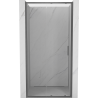 Mexen Exo-S drzwi prysznicowe rozsuwane 125 cm, transparent, gun gray szczotkowany - 8151-125-000-66-00