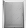 Mexen Exo-S drzwi prysznicowe rozsuwane 135 cm, transparent, gun gray szczotkowany - 8151-135-000-66-00