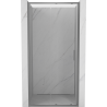 Mexen Exo-S drzwi prysznicowe rozsuwane 95 cm, transparent, gun metal - 8151-095-000-95-00
