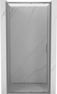 Mexen Exo-S drzwi prysznicowe rozsuwane 95 cm, transparent, gun metal - 8151-095-000-95-00