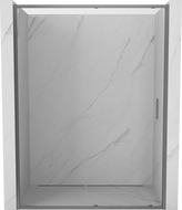 Mexen Exo-S drzwi prysznicowe rozsuwane 130 cm, transparent, gun metal - 8151-130-000-95-00