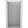 Mexen Exo-S drzwi prysznicowe rozsuwane 100 cm, transparent, nikiel szczotkowany - 8151-100-000-97-00