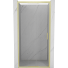 Mexen Exo-3S drzwi prysznicowe rozsuwane 70 cm, transparent, złote szczotkowane - 8153-070-000-55-00