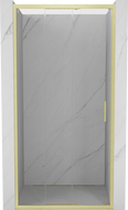 Mexen Exo-3S drzwi prysznicowe rozsuwane 70 cm, transparent, złote szczotkowane - 8153-070-000-55-00