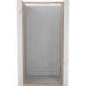 Mexen Exo-3S drzwi prysznicowe rozsuwane 95 cm, transparent, miedź szczotkowana - 8153-095-000-65-00