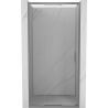 Mexen Exo-3S drzwi prysznicowe rozsuwane 80 cm, transparent, gun metal - 8153-080-000-95-00