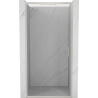 Mexen Exo-3S drzwi prysznicowe rozsuwane 75 cm, transparent, nikiel szczotkowany - 8153-075-000-97-00
