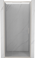 Mexen Exo-3S drzwi prysznicowe rozsuwane 80 cm, transparent, nikiel szczotkowany - 8153-080-000-97-00