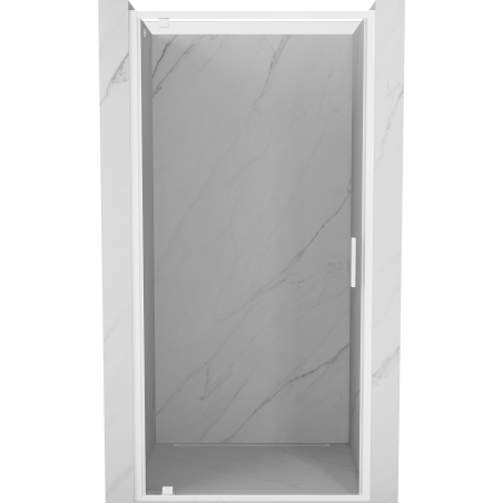 Mexen Exo-BR drzwi prysznicowe uchylne 70 cm, transparent, białe - 8181-070-000-20-00