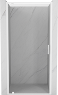 Mexen Exo-BR drzwi prysznicowe uchylne 70 cm, transparent, białe - 8181-070-000-20-00
