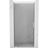 Mexen Exo-BR drzwi prysznicowe uchylne 75 cm, transparent, białe - 8181-075-000-20-00