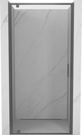 Mexen Exo-BR drzwi prysznicowe uchylne 70 cm, transparent, gun gray szczotkowany - 8181-070-000-66-00