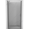 Mexen Exo-BR drzwi prysznicowe uchylne 100 cm, transparent, gun gray szczotkowany - 8181-100-000-66-00