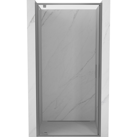 Mexen Exo-BR drzwi prysznicowe uchylne 85 cm, transparent, gun metal - 8181-085-000-95-00