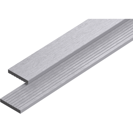 Mexen Uni Premium listwa maskująca dekoracyjna kompozytowa 300 x 7 x 1 cm, smoke white - C9222-300-14
