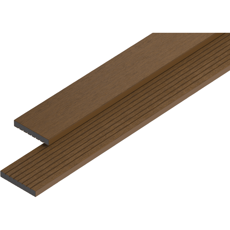 Mexen Uni Premium listwa maskująca dekoracyjna kompozytowa 300 x 7 x 1 cm, teak - C9222-300-16