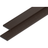 Mexen Uni Premium listwa maskująca dekoracyjna kompozytowa 300 x 7 x 1 cm, walnut - C9222-300-17