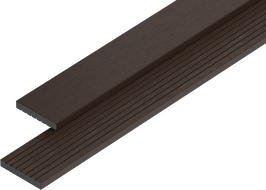 Mexen Uni Premium listwa maskująca dekoracyjna kompozytowa 300 x 7 x 1 cm, walnut - C9222-300-17