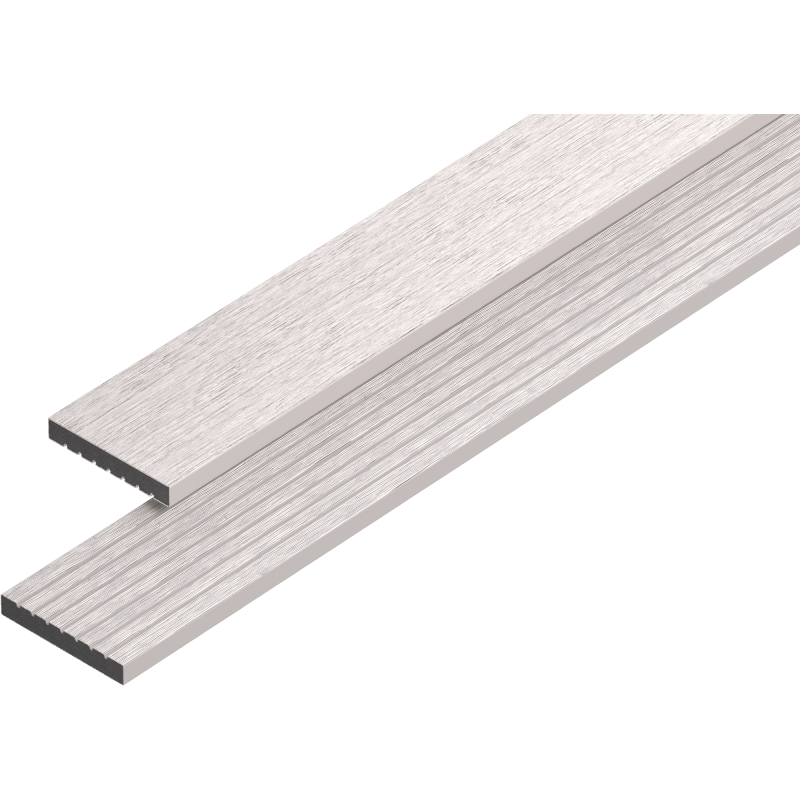 Mexen Uni Premium listwa maskująca dekoracyjna kompozytowa 300 x 7 x 1 cm, white - C9222-300-18