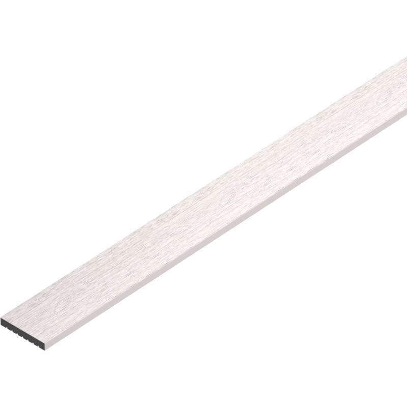 Mexen Uni Premium listwa maskująca dekoracyjna kompozytowa 300 x 7 x 1 cm, white - C9222-300-18