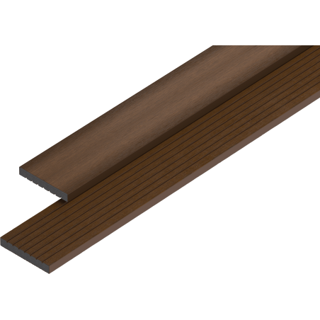 Mexen Uni Premium listwa maskująca dekoracyjna kompozytowa 300 x 7 x 1 cm, teak-3 - C9222-300-20