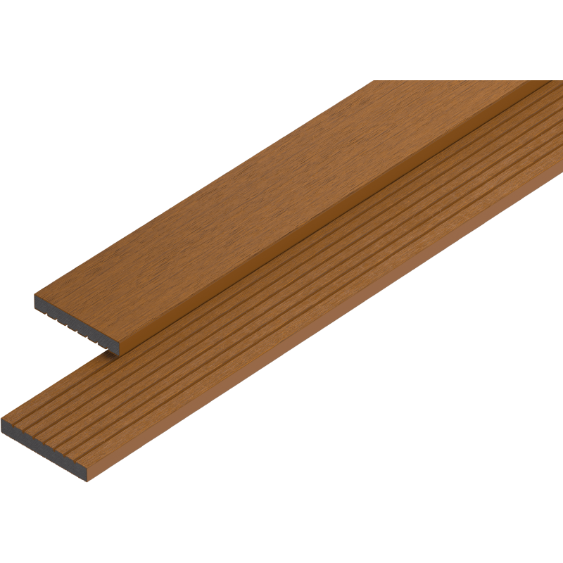 Mexen Uni Premium listwa maskująca dekoracyjna kompozytowa 300 x 7 x 1 cm, orange red - C9222-300-24