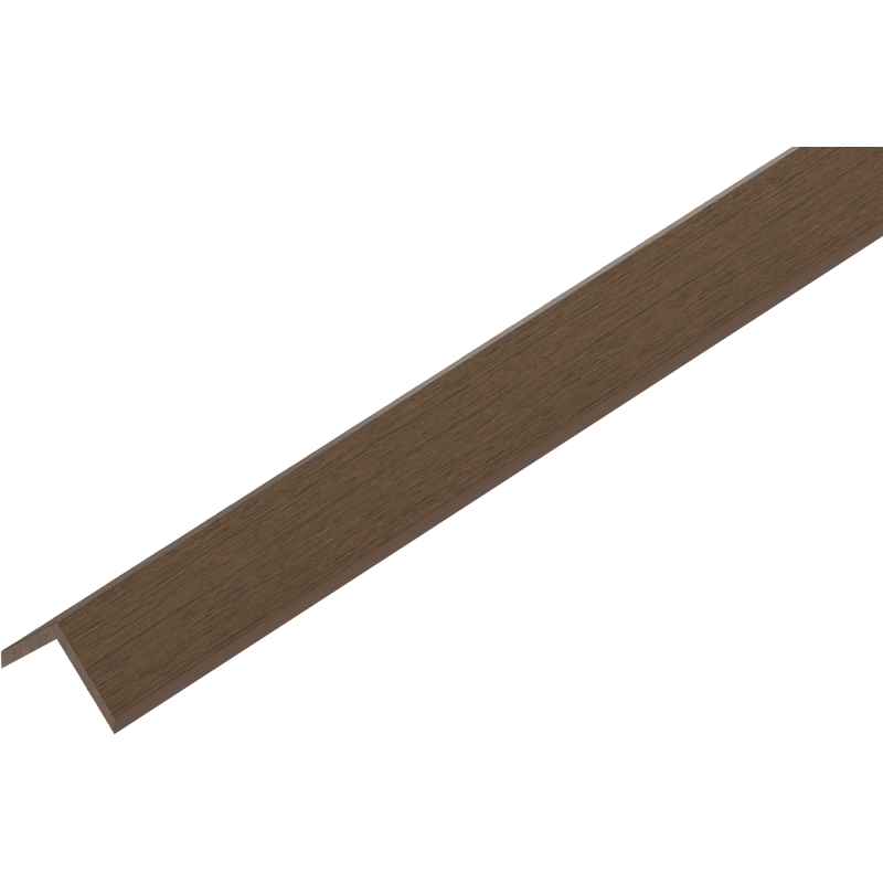 Mexen Uni listwa wykończeniowa kątowa kompozytowa 300 x 5 x 5 cm, coffee - C9123-300-52