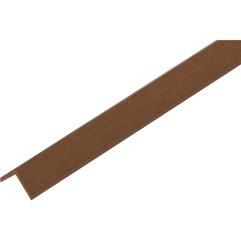 Mexen Uni listwa wykończeniowa kątowa kompozytowa 300 x 5 x 5 cm, walnut - C9123-300-59