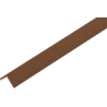 Mexen Uni listwa wykończeniowa kątowa kompozytowa 300 x 5 x 5 cm, walnut - C9123-300-59