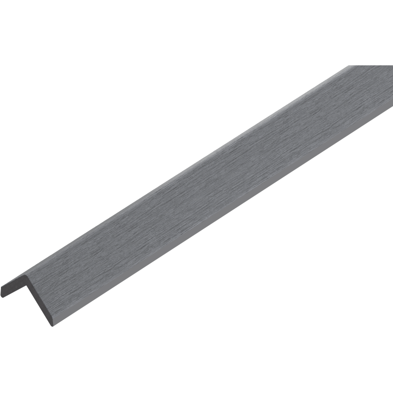 Mexen Uni Premium listwa wykończeniowa kątowa kompozytowa 300 x 5 x 5 cm, light grey - C9223-300-08