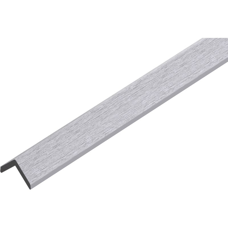Mexen Uni Premium listwa wykończeniowa kątowa kompozytowa 300 x 5 x 5 cm, smoke white - C9223-300-14