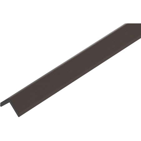 Mexen Uni Premium listwa wykończeniowa kątowa kompozytowa 300 x 5 x 5 cm, walnut - C9223-300-17