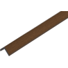 Mexen Uni Premium listwa wykończeniowa kątowa kompozytowa 300 x 5 x 5 cm, teak-3 - C9223-300-20