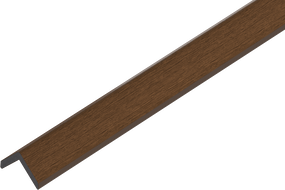 Mexen Uni Premium listwa wykończeniowa kątowa kompozytowa 300 x 5 x 5 cm, teak-3 - C9223-300-20