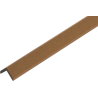 Mexen Uni Premium listwa wykończeniowa kątowa kompozytowa 300 x 5 x 5 cm, amber - C9223-300-22