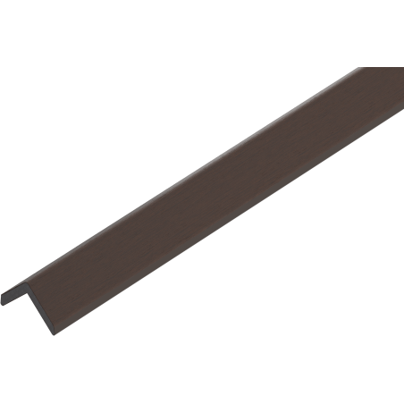 Mexen Uni Premium listwa wykończeniowa kątowa kompozytowa 300 x 5 x 5 cm, light walnut - C9223-300-09