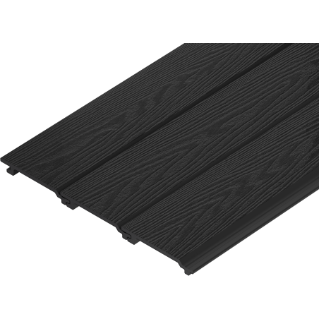 Mexen Cladio 3D deska elewacyjna kompozytowa 300 x 15,6 x 2,1 cm, dark grey - C1051-300-55