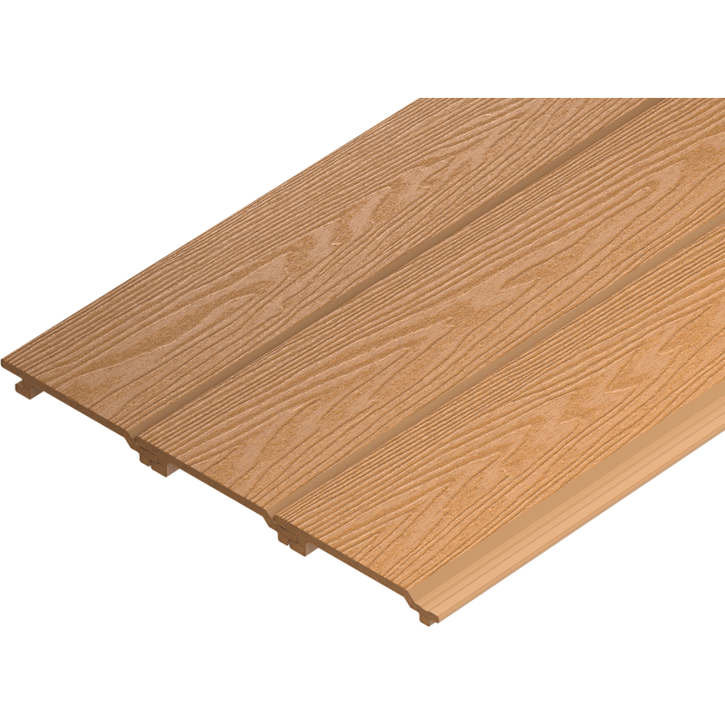 Mexen Cladio 3D deska elewacyjna kompozytowa 300 x 15,6 x 2,1 cm, teak - C1051-300-57