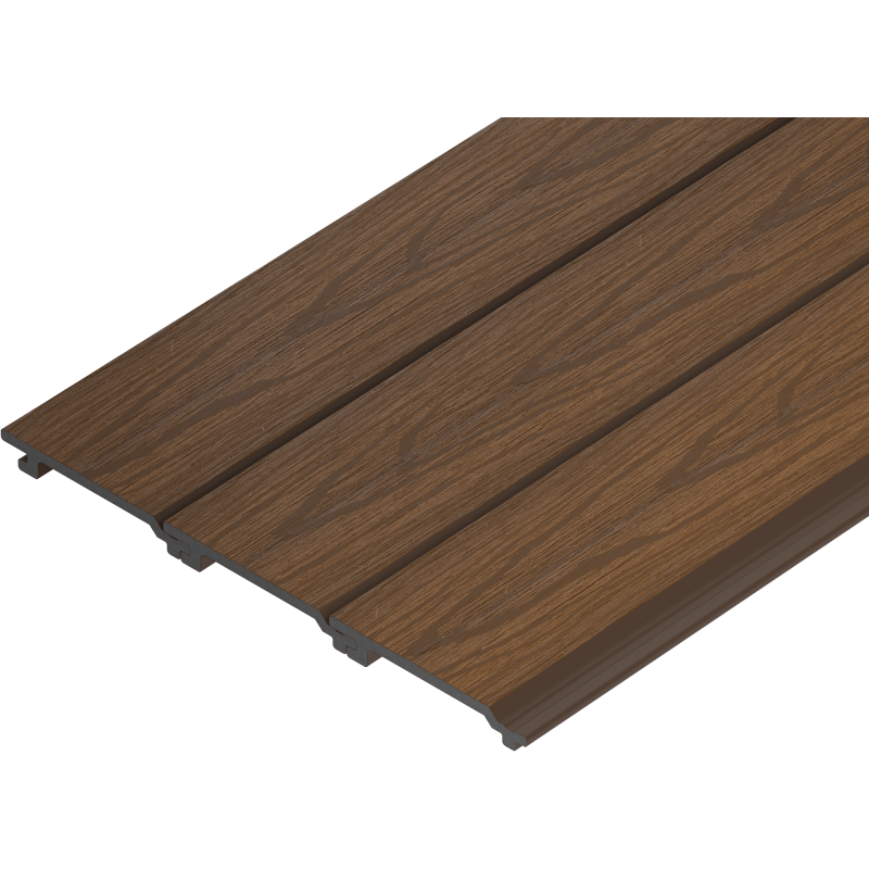 Mexen Cladio Premium 3D deska elewacyjna kompozytowa 300 x 15,6 x 2,1 cm, teak-3 - C2051-300-20