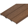 Mexen Cladio Premium 3D próbka deski elewacyjnej kompozytowej, coffee - C2051-04-S