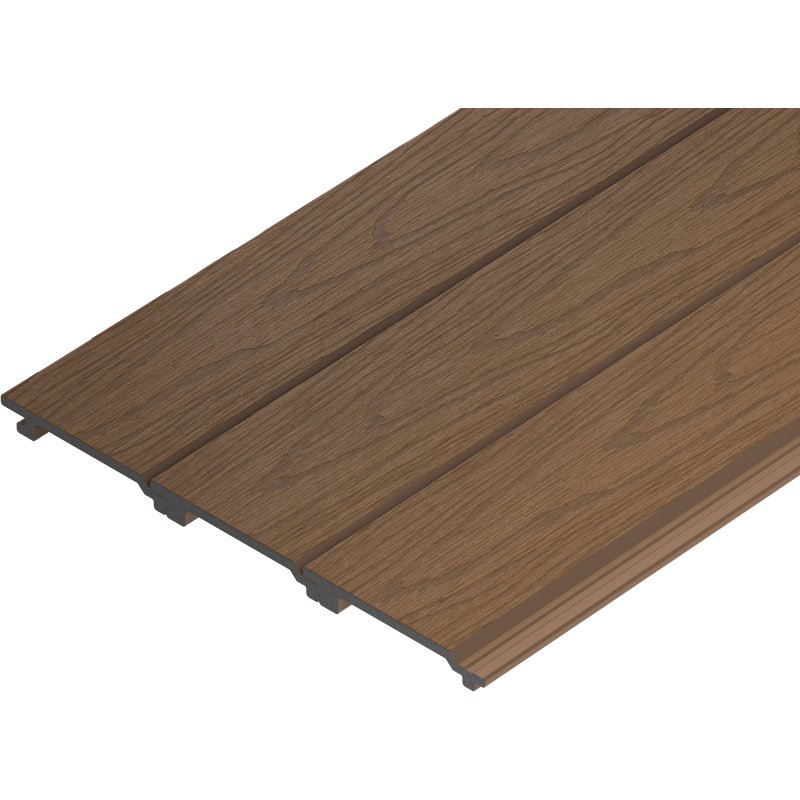 Mexen Cladio Premium 3D próbka deski elewacyjnej kompozytowej, copper brown - C2051-05-S