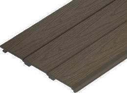 Mexen Cladio Premium 3D próbka deski elewacyjnej kompozytowej, dark brown - C2051-06-S