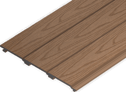 Mexen Cladio Premium 3D próbka deski elewacyjnej kompozytowej, teak ht - C2051-11-S